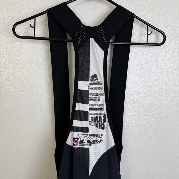 Assos ST. 100 Cento Long Distance Bib Mens XL Black Cycling Bike Stretch Padded - Picture 6 of 12